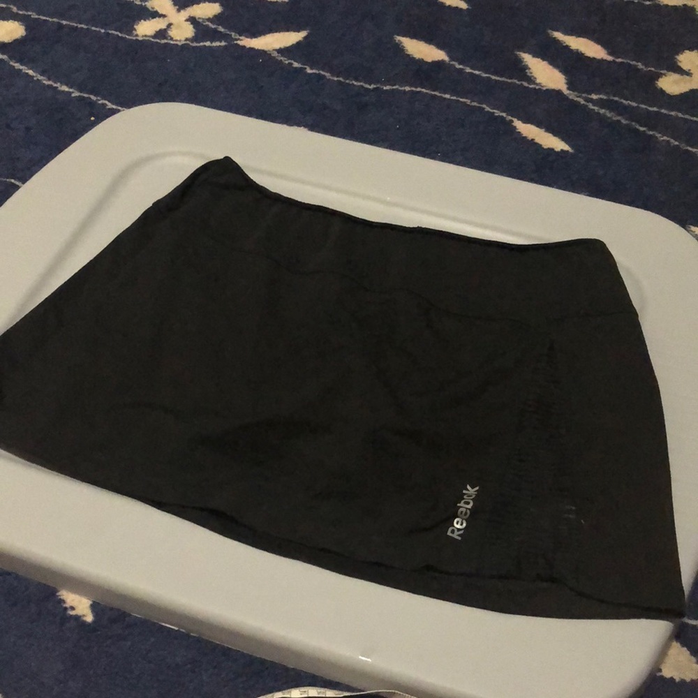 Reebok black athletic skort